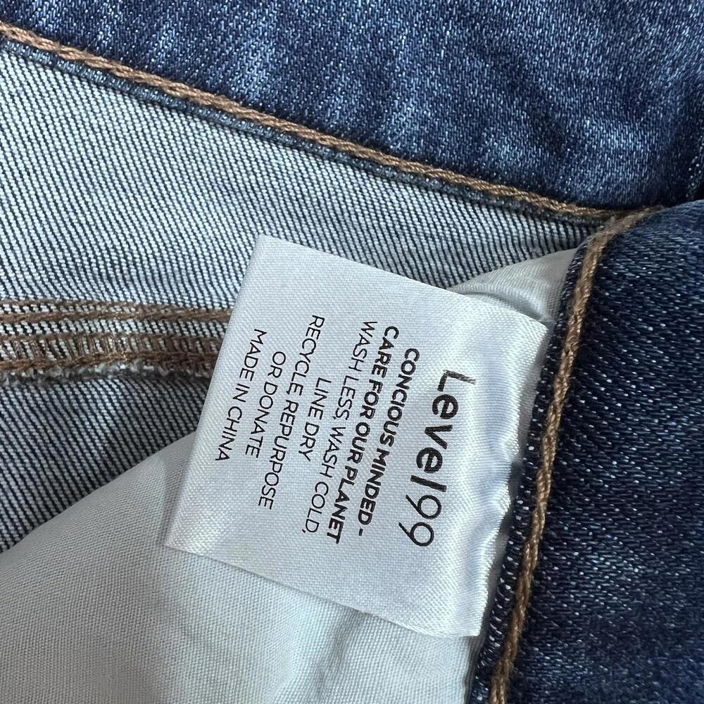 Level99 Shorts Women’s Blue Denim Pockets Size 28 NWT - Picture 10 of 11